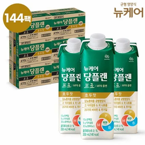 셀럽들이 찾는 T뉴케어 당플랜 프로 호두맛 144팩  인기 상품 리스트 Top 8