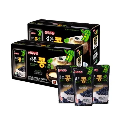 방송에서 극찬한 삼육두유 검은콩과칼슘X3박스삼육두유 흑임자(190mlX20팩 추천 상품 Top 8 순위