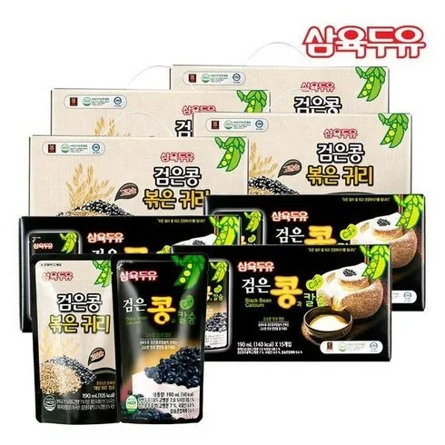 우리 엄마를 위한 삼육두유 검은콩과칼슘X3박스삼육두유 흑임자(190mlX20팩 합리적 가격 베스트8 상품
