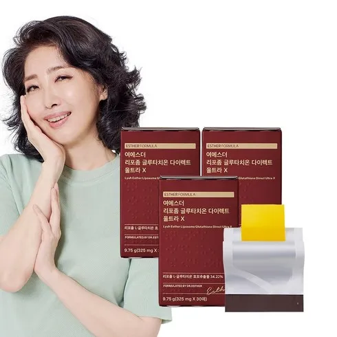 우리 아이를 위한 여에스더 리포좀글루타치온 울트라X 12박스 별점 5점 제품