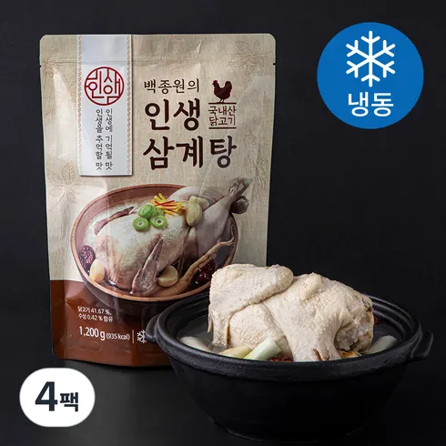 맘카페에서 난리난 인생삼계탕  1200g x 8팩 합리적인 가격 추천 best8