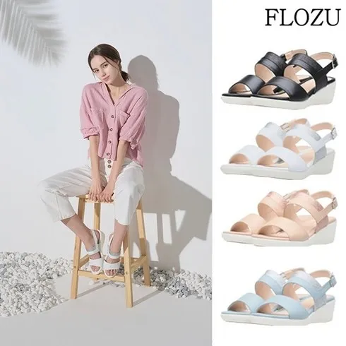 우리 아빠를 위한 플로쥬 소가죽 루나 키높이 샌들 자세한 사용 후 리뷰